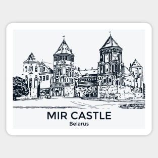Mir Castle - Belarus Sticker